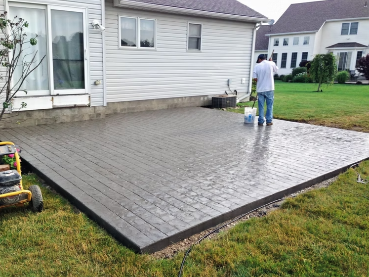 Comprehensive exterior construction and renovation services including concrete work and custom exterior projects